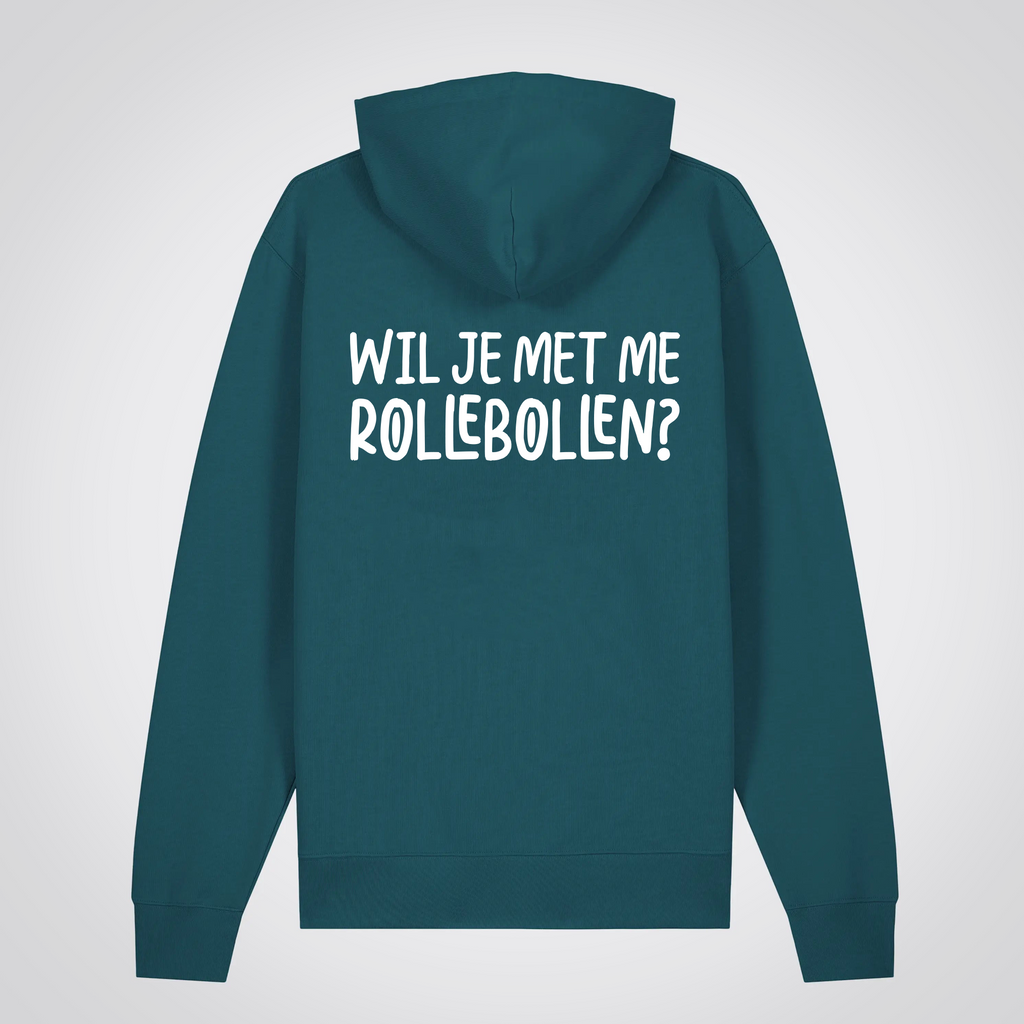 Hoodie: Wil je met me Rollebollen?