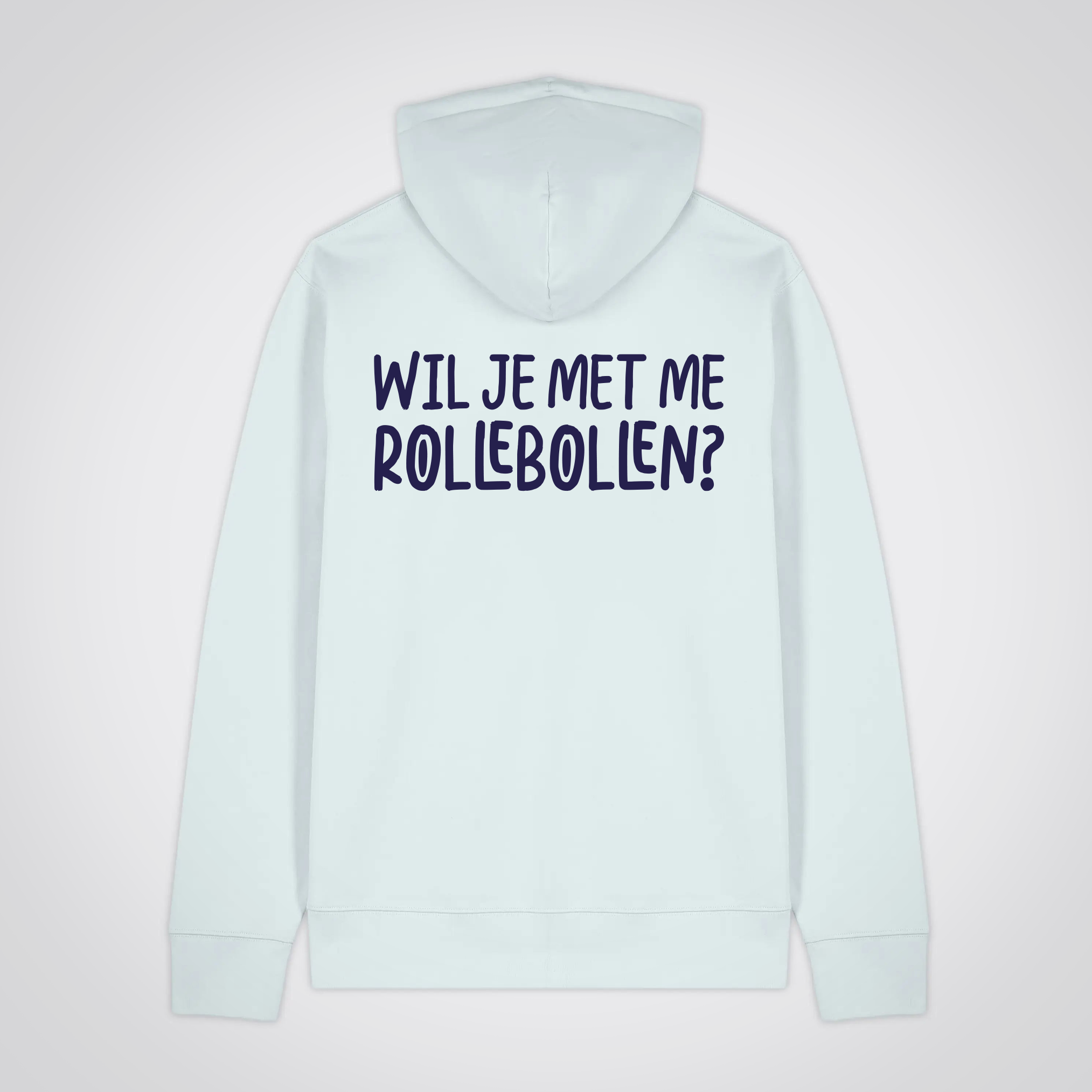 Hoodie: Wil je met me Rollebollen?