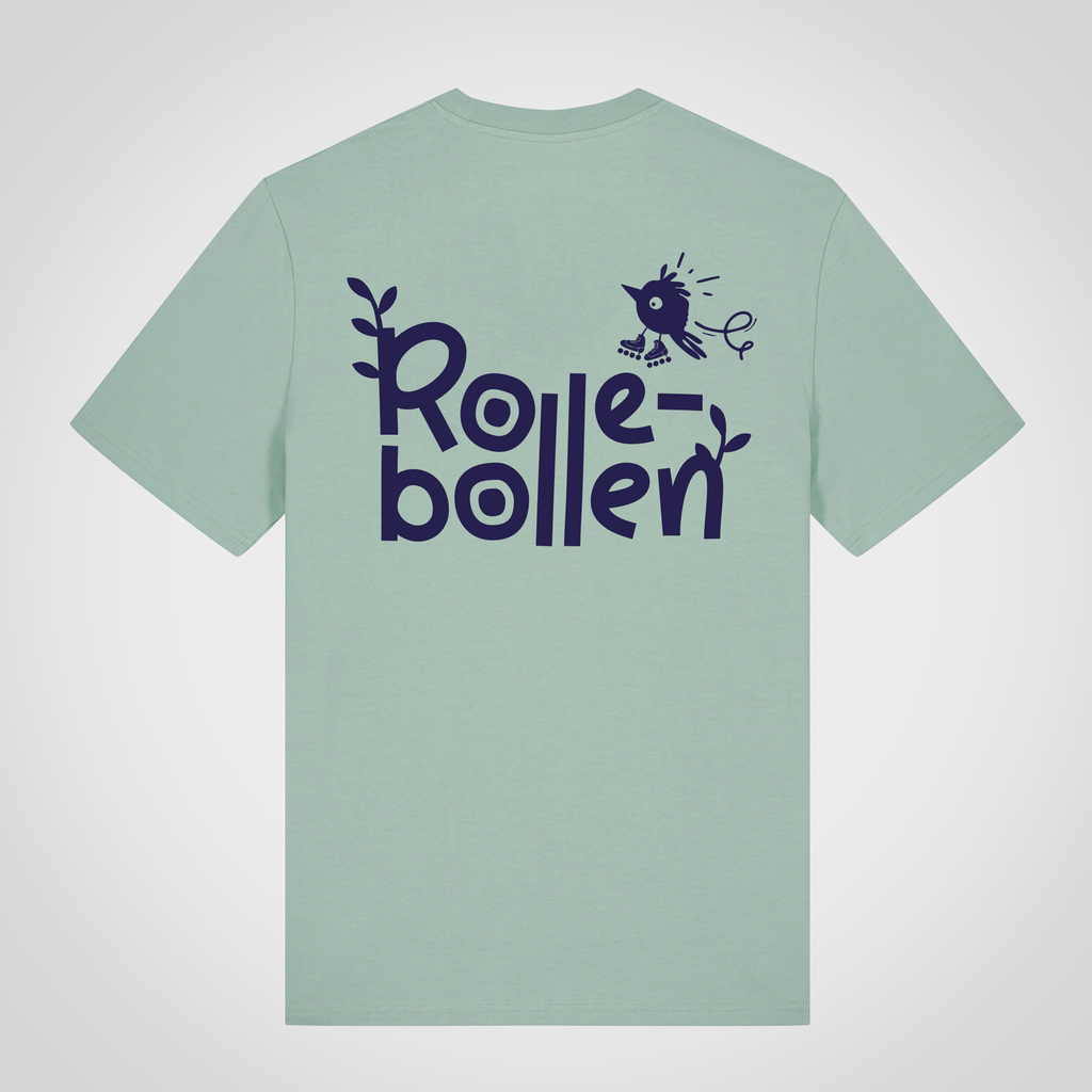 Shirt: Rollebollen logo