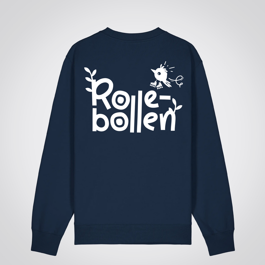 Sweater: Rollebollen logo