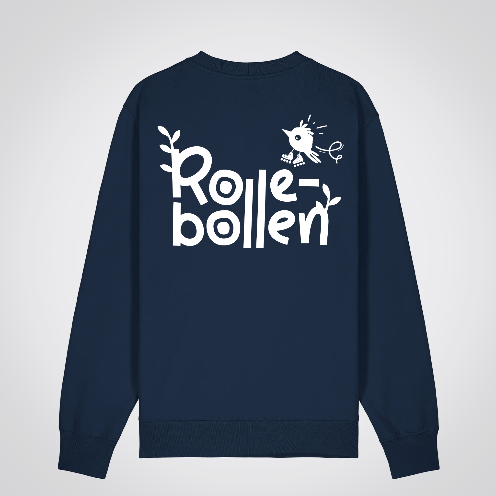 Sweater: Rollebollen logo