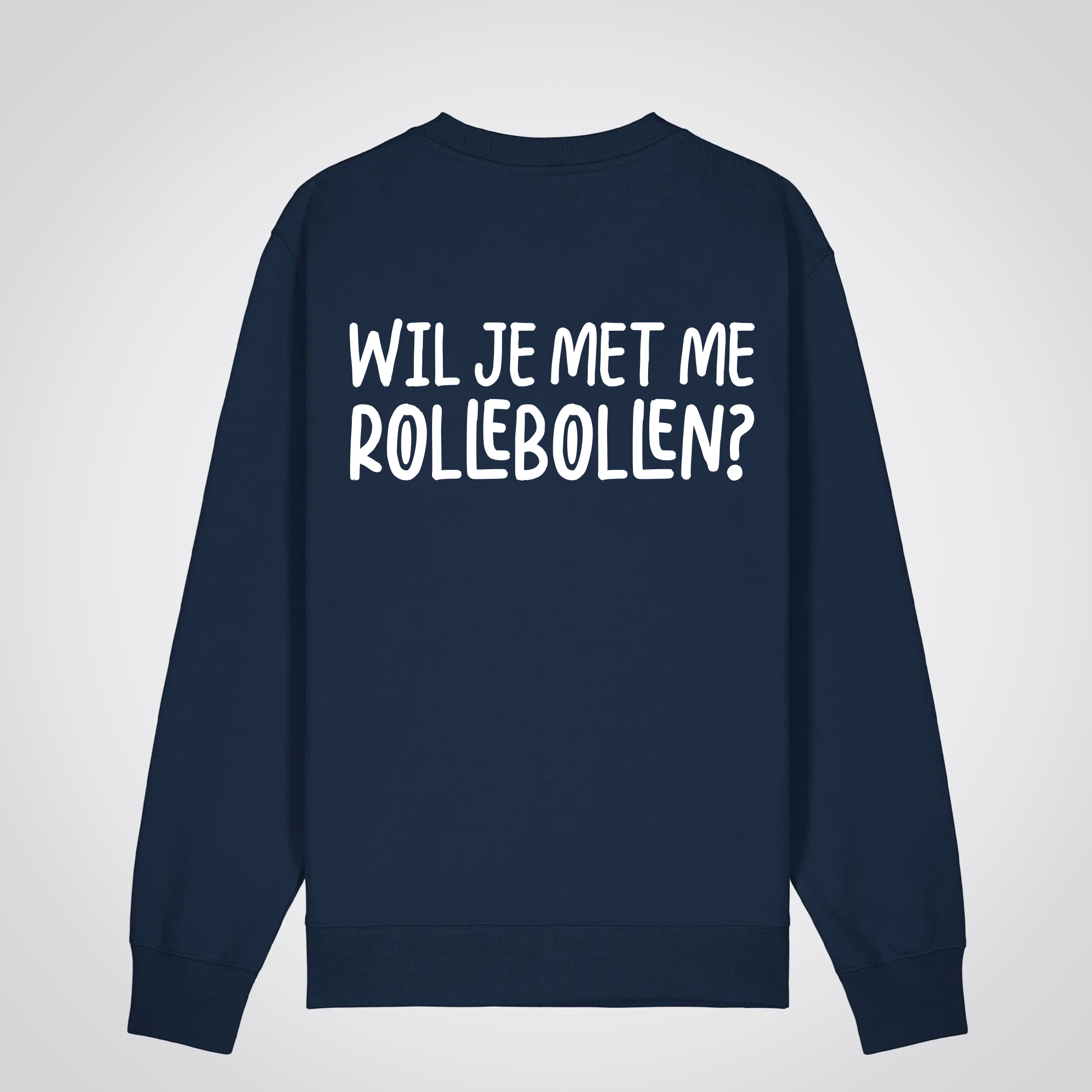 Sweater: Wil je met me Rollebollen?