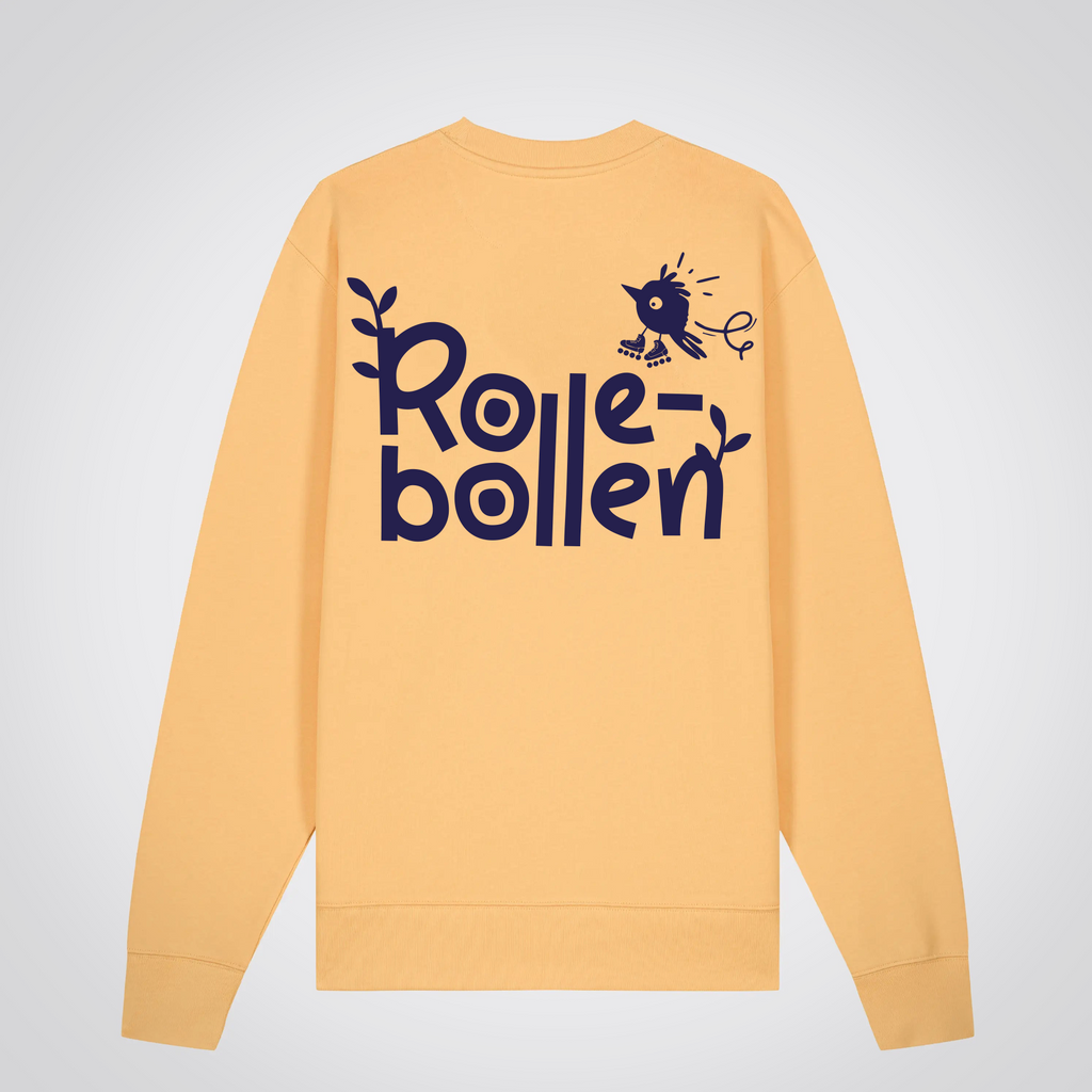 Sweater: Rollebollen logo