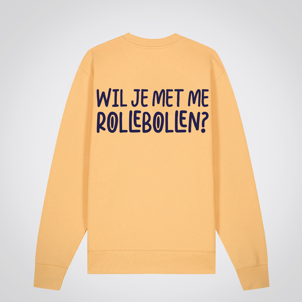 Sweater: Wil je met me Rollebollen?
