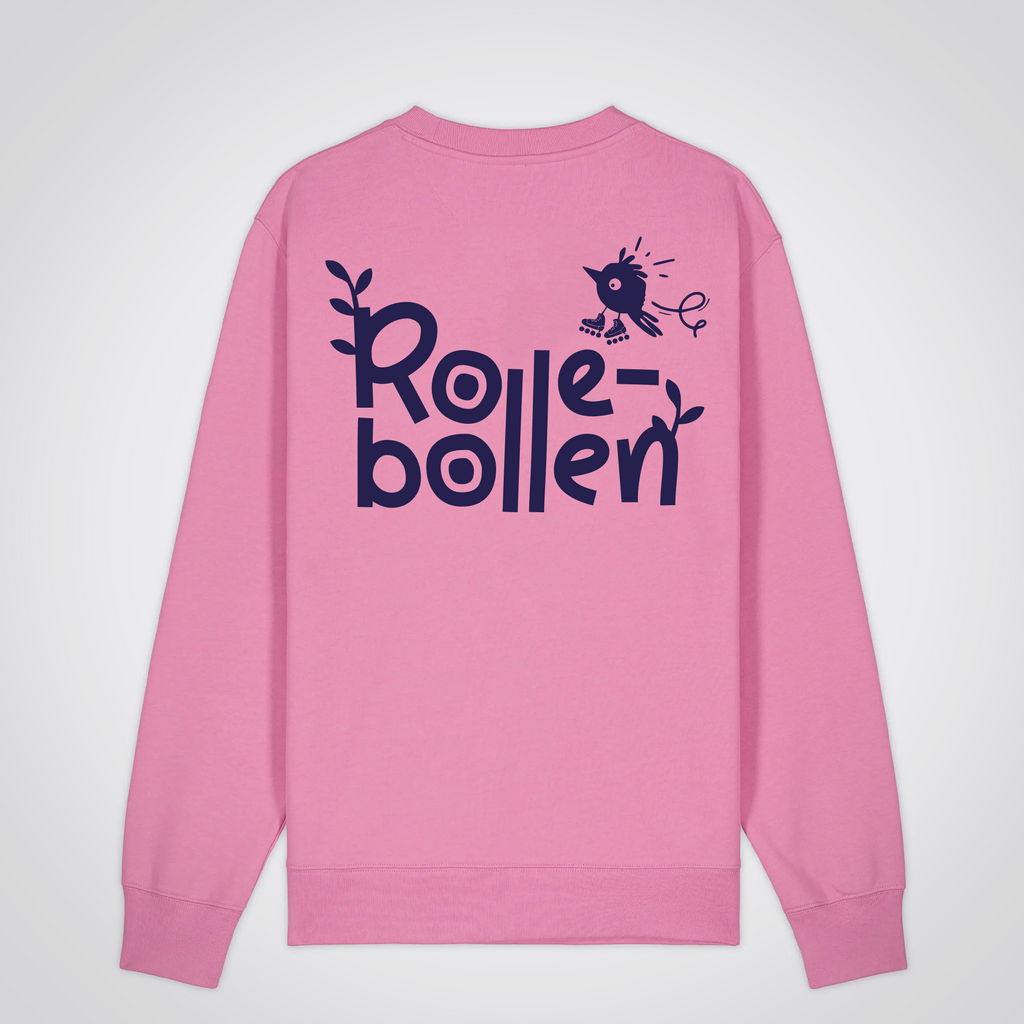 Sweater: Rollebollen logo
