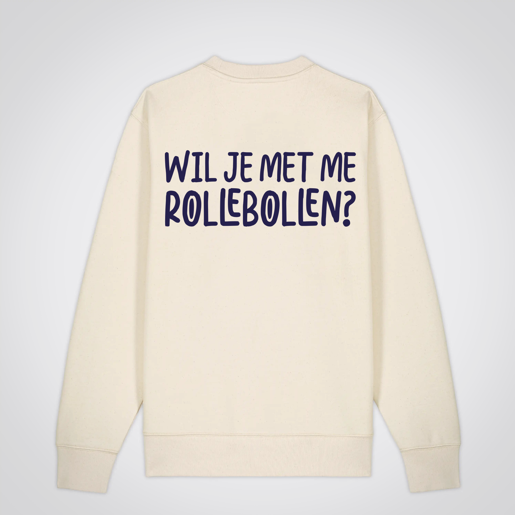 Sweater: Wil je met me Rollebollen?